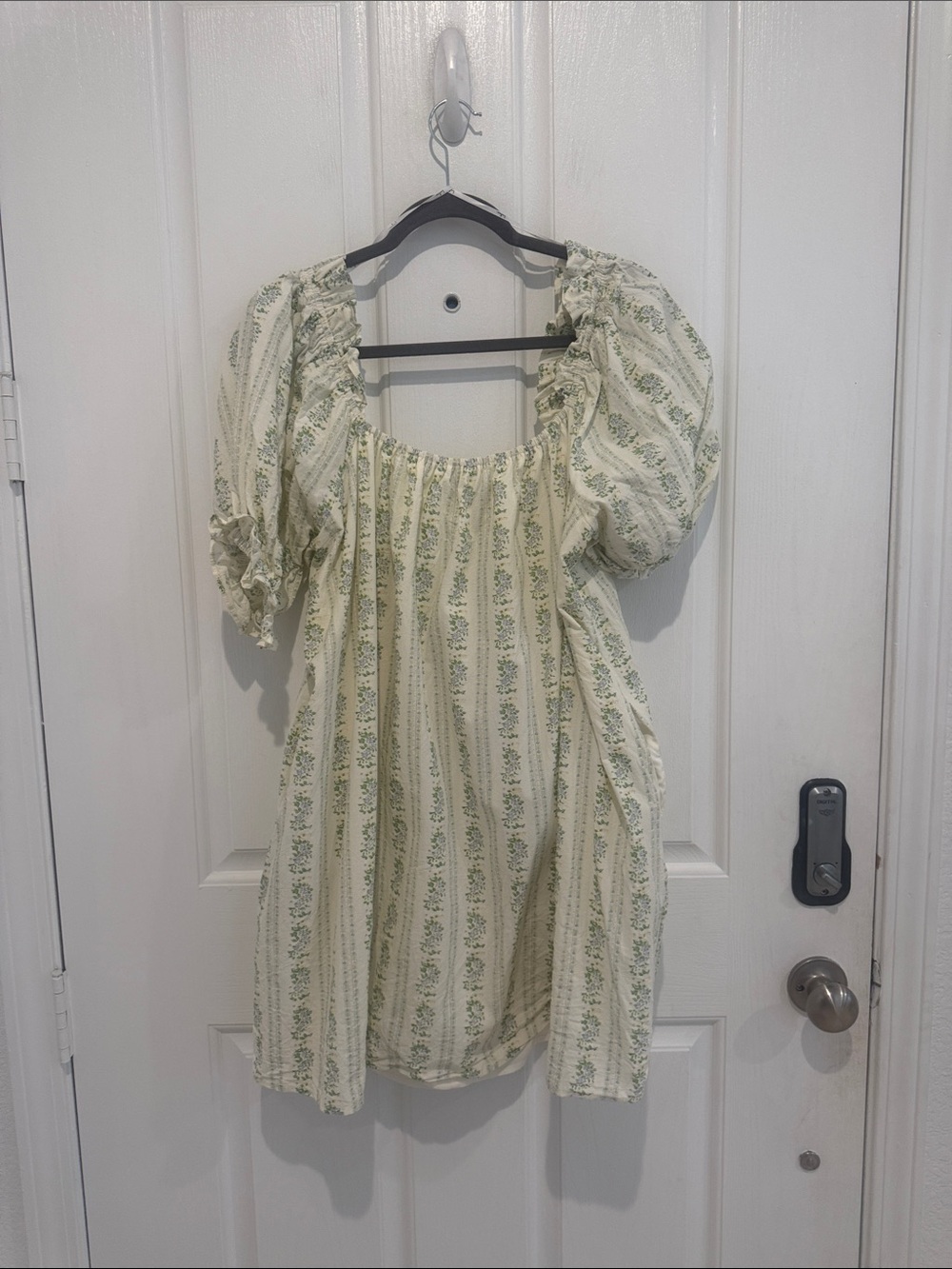 Lulus Mason Puff Sleeve Mini Dress - Picture 7 of 8
